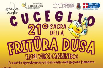 Ventunesima "Sagra della fritura dusa e del vino morenico"